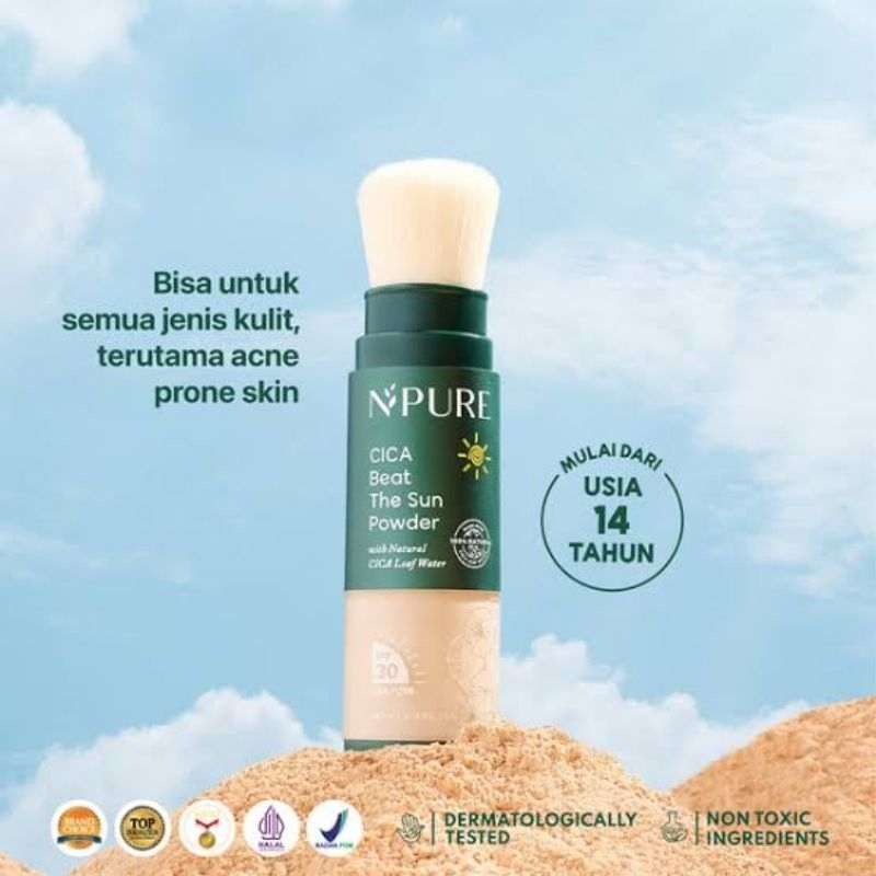 NPURE CICA BEAT THE SUN POWDER