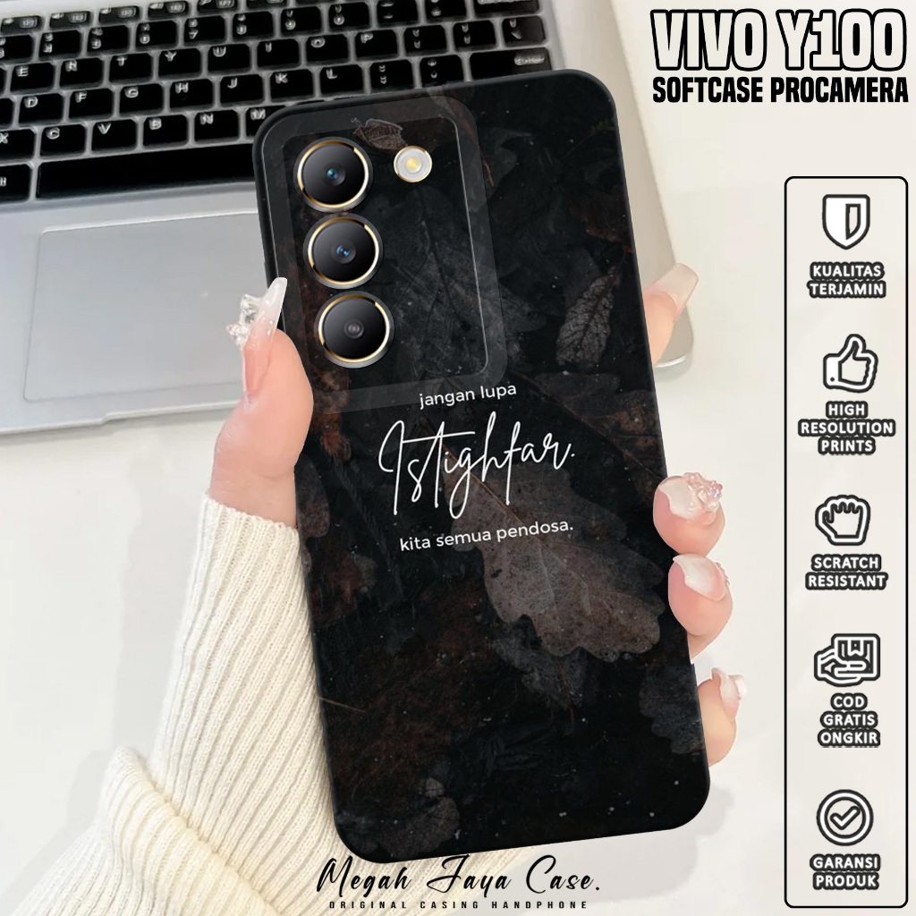 Softcase Hp VIVO Y100 - Case Hp VIVO Y100 Motif QUOTES - Silikon Hp VIVO Y100 - Softcase Pro Camera 