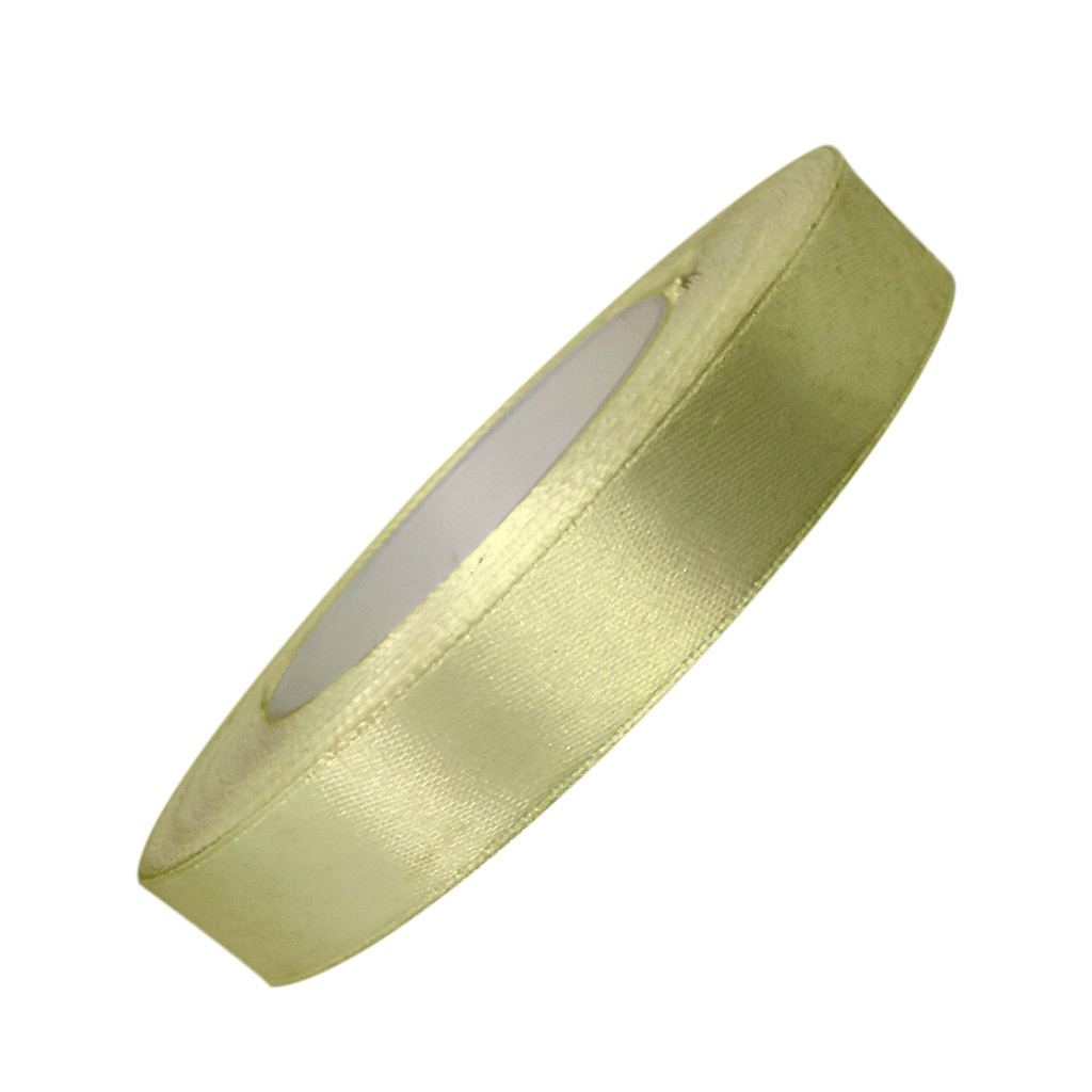 

Pita Satin 1.2cm Warna Kuning Muda