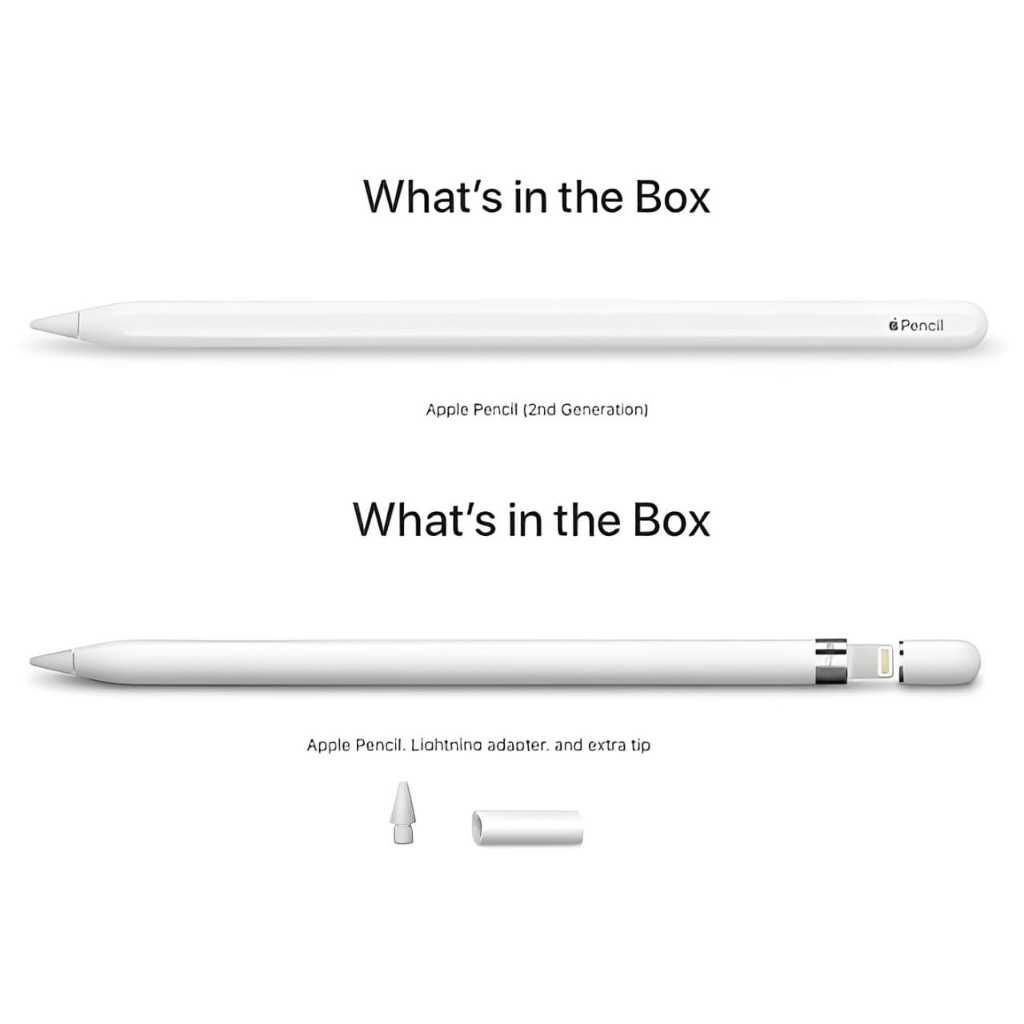 Apple Pencil Gen 1st / Pencil Gen 2nd Second Original