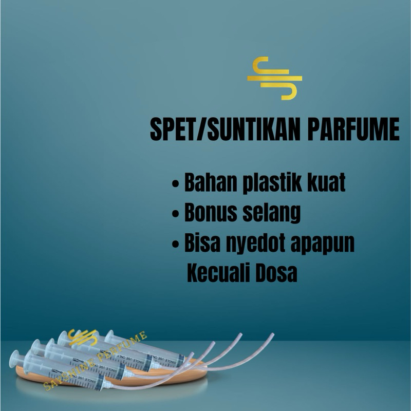 spet / suntikan parfum
