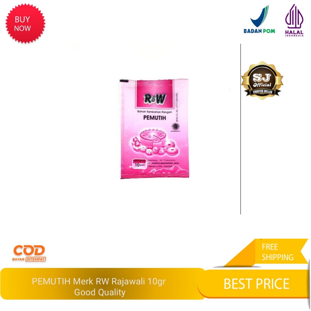 

PEMUTIH Merk RW Rajawali 10gr Good Quality