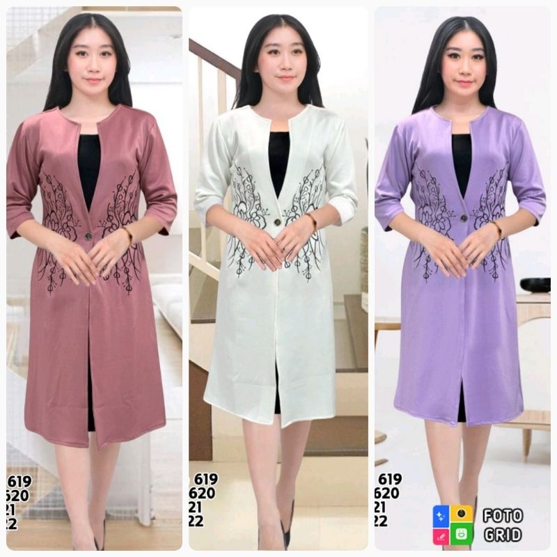 DRESS SCUBA PREMIUM .LONG DRESS