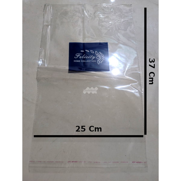 

Plastik Souvenir Seal 50 PCS OPP 25x37 cm Plastik Bungkus Souvenir Handuk Felicity Dengan Lem Perekat