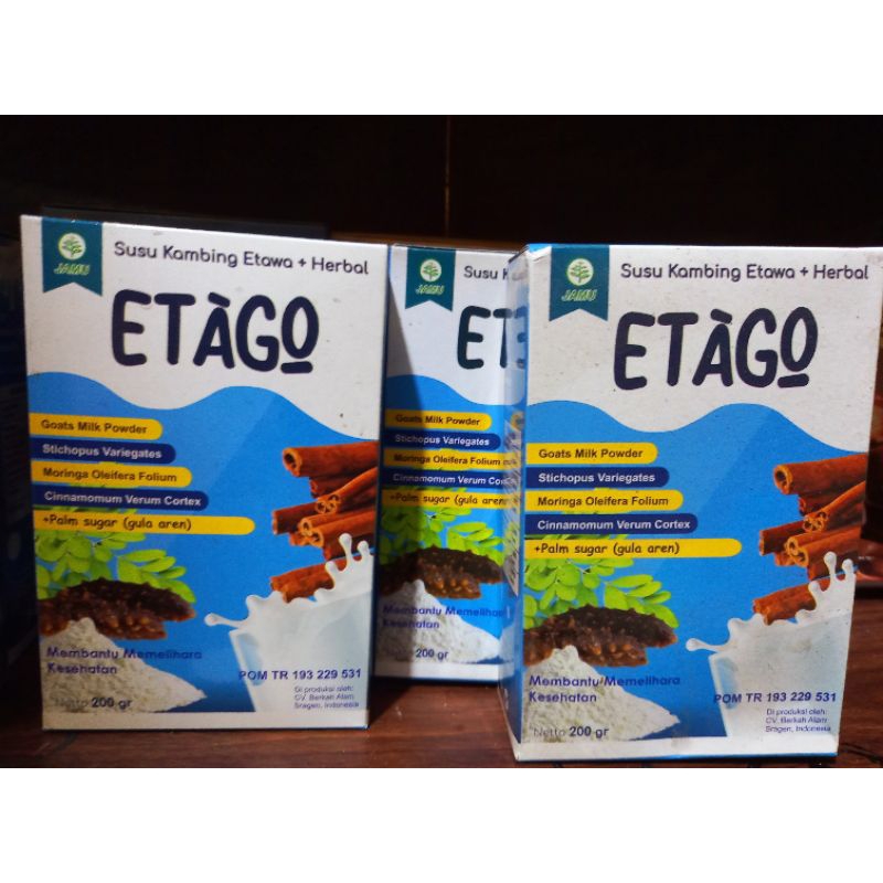 

ETAGO Susu Kambing Etawa Plus Herbal 200gr