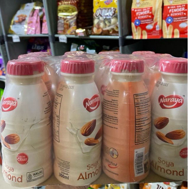 

NARAYA SOYA ALMOND PERBOTOL 300ml