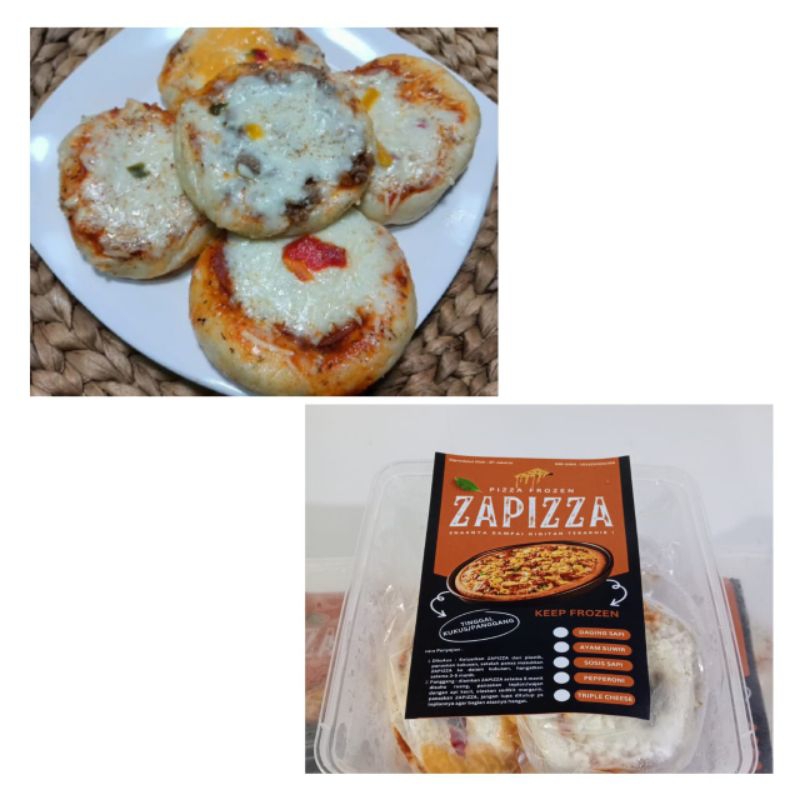 

ZAPIZZA FROZEN ISI 5PCS