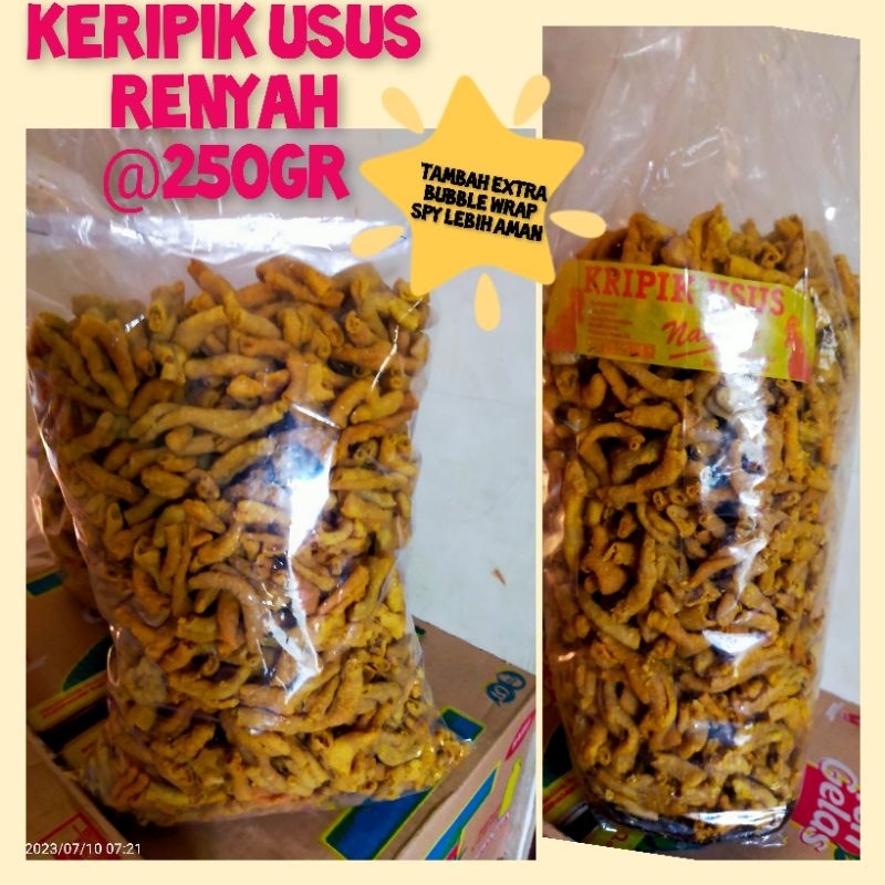 

Keripik usus renyah 250gr / keripik usus nashwa 250gr / keripik usus crispy 250gr