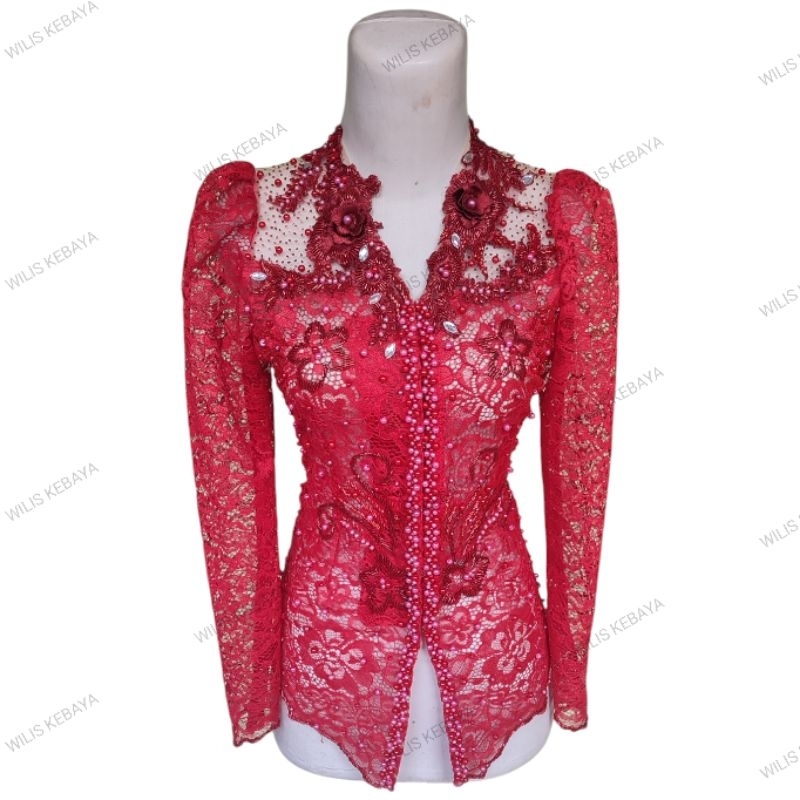 Kebaya Modern Payet Bunga/ Kebaya Sinden