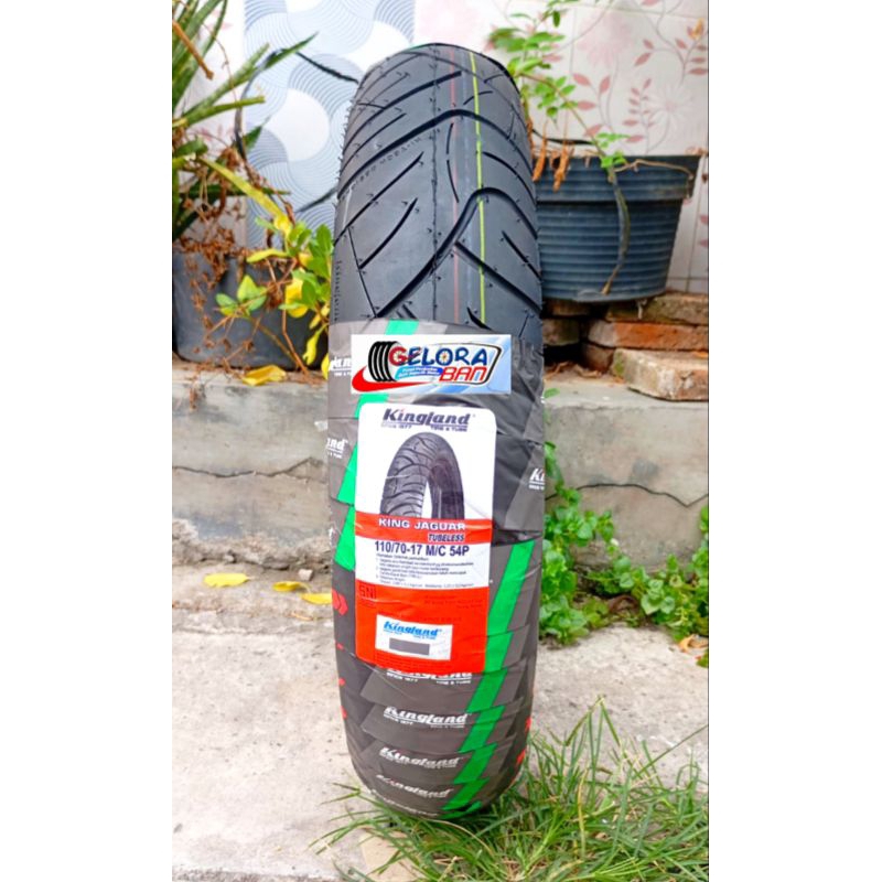 Ban Tubeles Kingland 110/70-17 King Jaguar Ban Montor Vixion CBR Jupiter MX Cb Bison Megapro Ban Tub