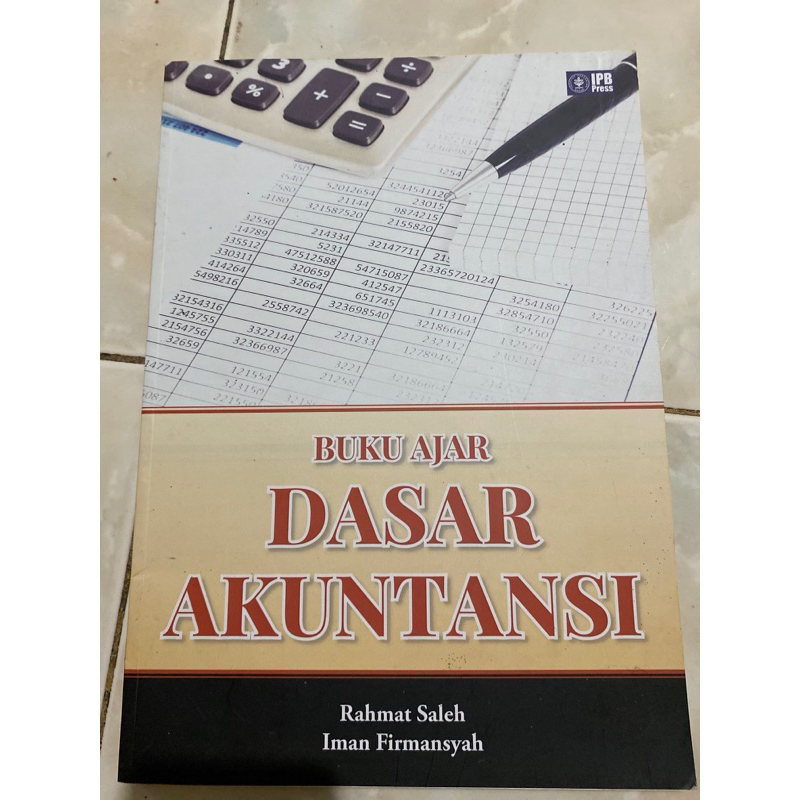 (preloved ori) Dasar akuntansi