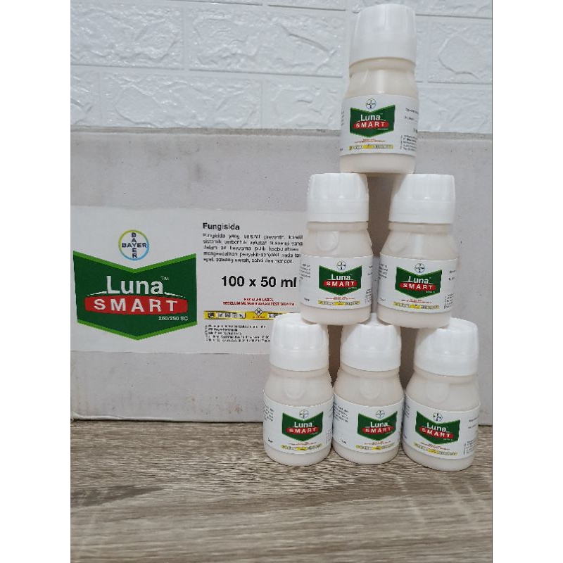 Fungisida Luna Smart™ 250/250 SC 50ml/mengendalikan penyakit pada tanaman apel, bawang merah, cabai 