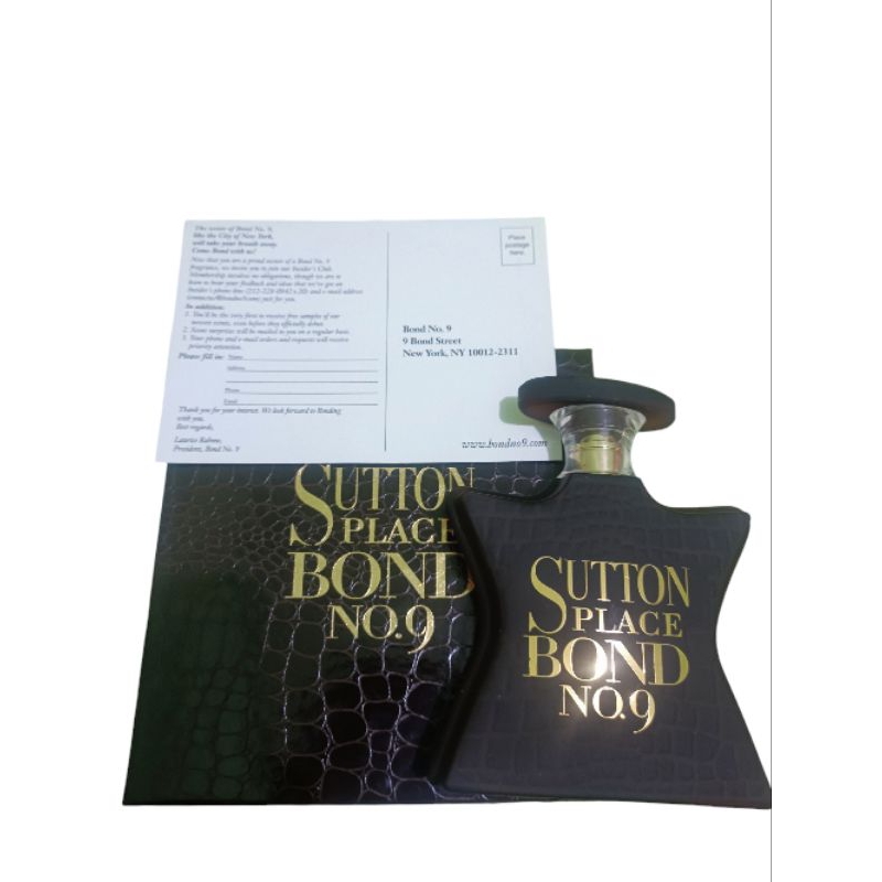 PARFUM ORIGINAL SUTTON PLACE BOND NO.9