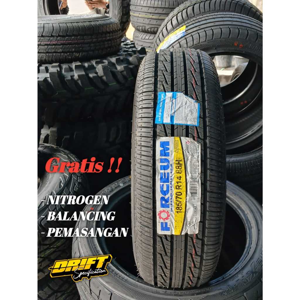 Forceum 185 70 R14 Trideka - Ban Mobil Avanza Xenia Ring 14 Murah