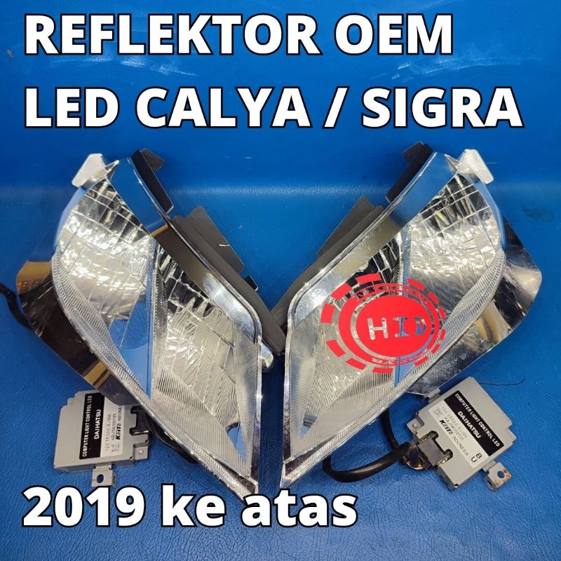 Reflektor OEM LED CALYA / SIGRA 2019 2020 2021 2022 2023 2024 | mika lampu headlamp