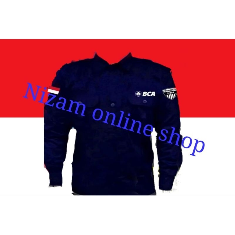 KEMEJA BCA seragam BCA baju BCA PDH BCA kemeja kerja BCA Seragam kerja BCA Baju DINAS KERJA BCA PDH 