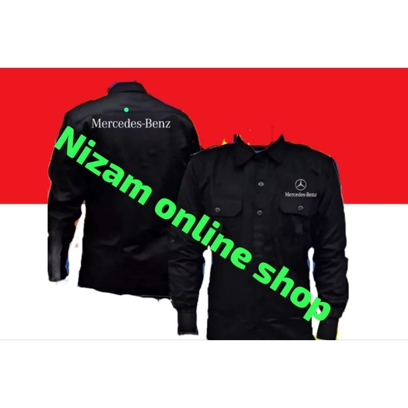 KEMEJA Mercedes Benz Seragam Mercedes Benz baju Mercedes Benz Pdh Mercedes Benz kemeja kerja Mercede