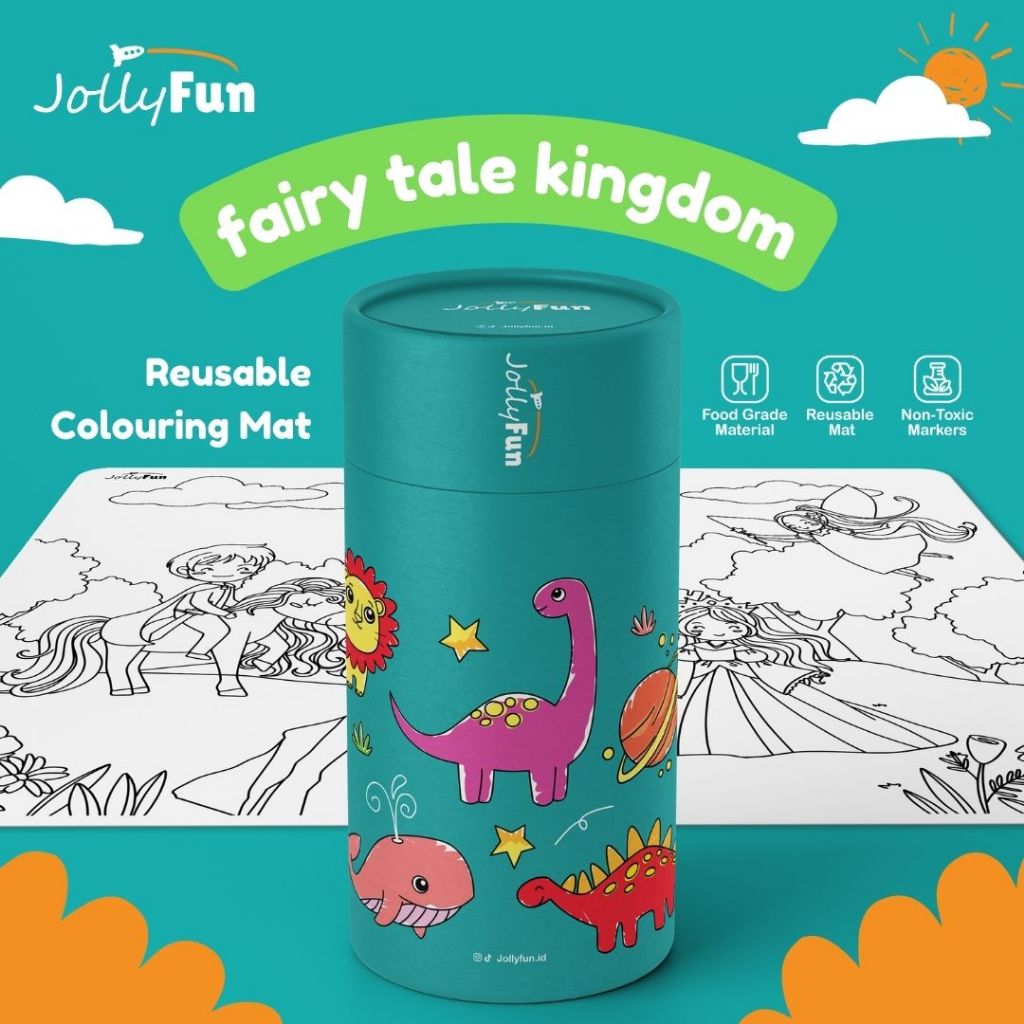 

Jolly Fun - Fairy Tale & Kingdom ( Tube Painting Mat )