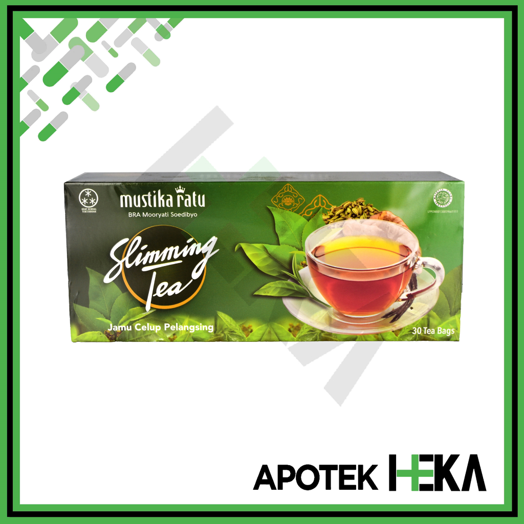 

Slimming Tea Mustika Ratu isi 30 - Jamu Celup Pelangsing [Depok]