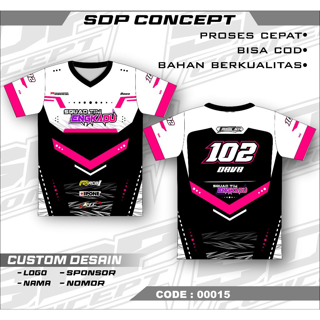 Kaos Jersey Racing | Jersey Racing Custom | Jersey Balap | Baju Jersey Racing Custom | Jersey Custom