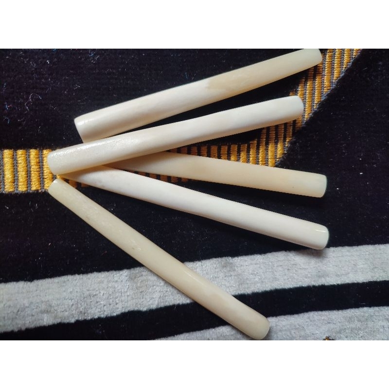 once pipa panjang 7 cm tulang sapi