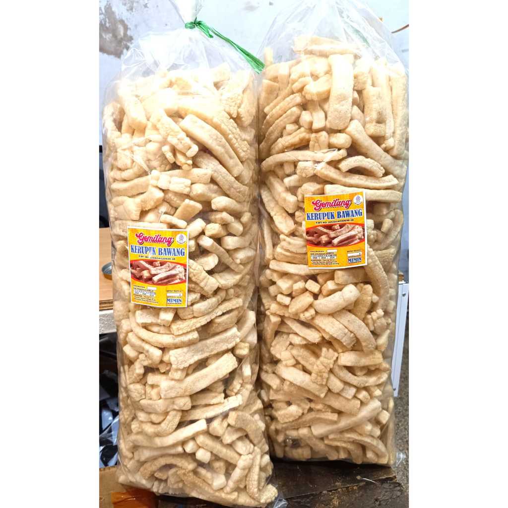 

Kerupuk Tahu Kotak Asin Gurih Renyah Stik Tahu 1kg - Food, Snack