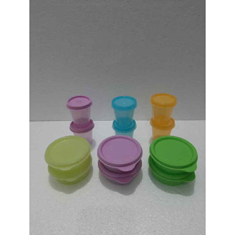 Tupperware small round container atau midget 1pcs