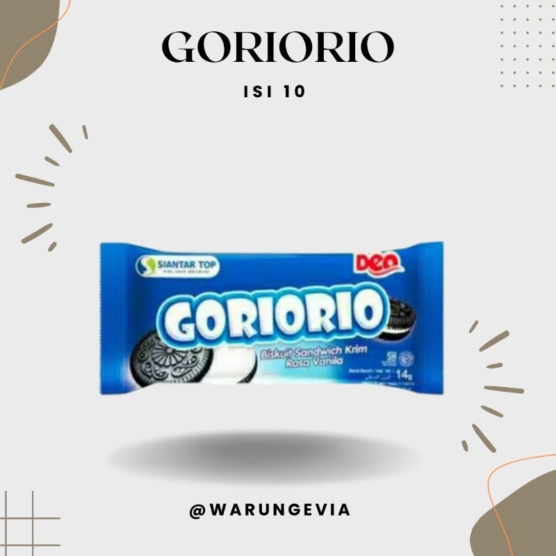 

JAJANAN MANIS! GORIORIO