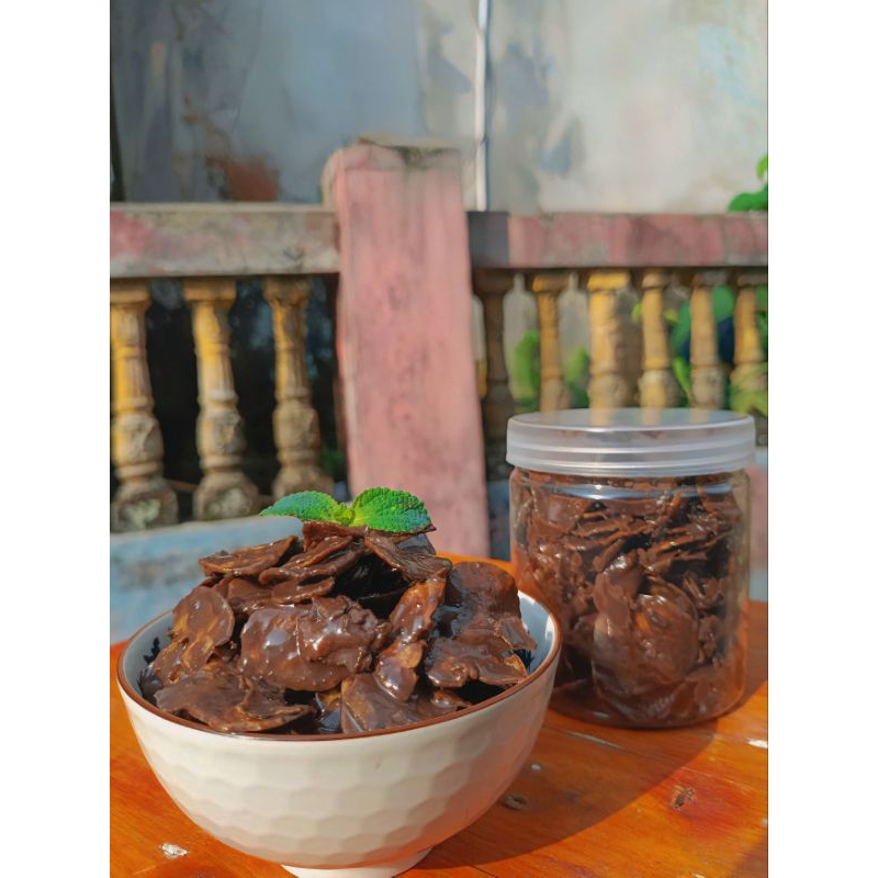 

Keripik Pisang Lumer, coklat dan greentea