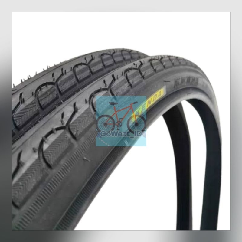 Ban Luar Sepeda Ukuran 26 x 1.25 Kenda Kwest K193 Hitam Mini MTB Gunung | High Quality