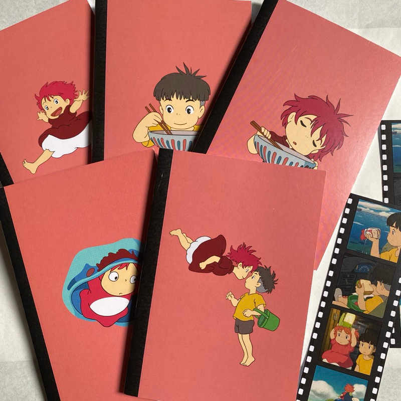 

[Journify.id] Ponyo - Ghibli Notebook • Notebook polos • Plain Notebook • Blank Notebook • Buku Tulis Polos • Buku Journaling