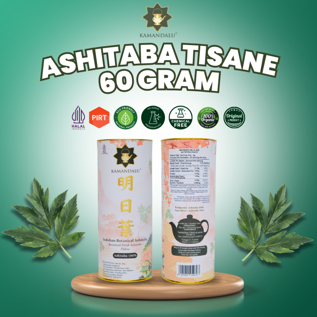 

Teh Herbal Kamandalu Ashitaba Healthy By Nature (100% Original Ashitaba)