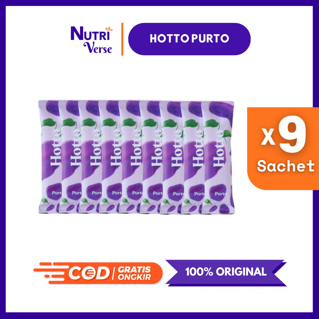 

9 Sachet Hotto Purto | Multigrain with Purple Potato