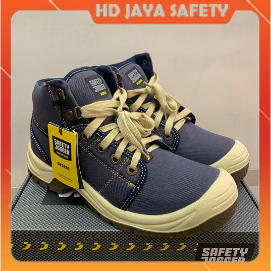 Sepatu Safety Jogger Desert Blue - Safety Shoes Jogger Desert Blue Original  Berkualitas