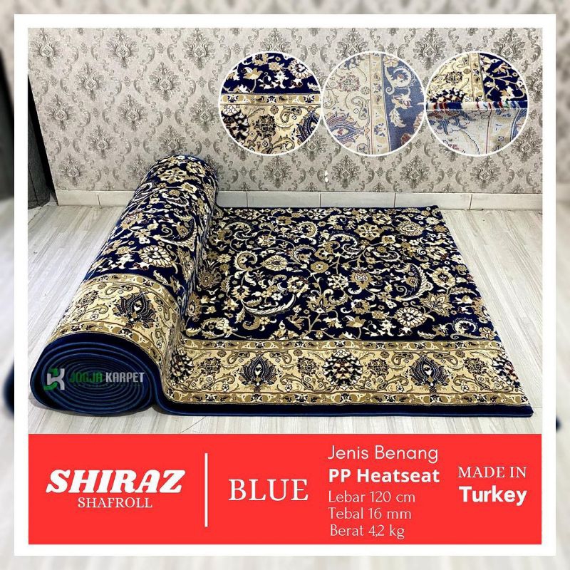 Karpet Masjid | Shiraz | Import - Lebar 120 cm