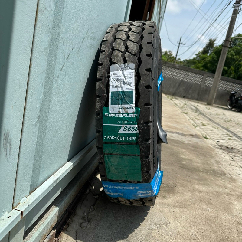 BAN TRUK SUPERFLEET S656 750 R16 750.16 750 16 BATIK SEMI - BAN KAWAT TRUK SET BAN DALAM DAN MARSET