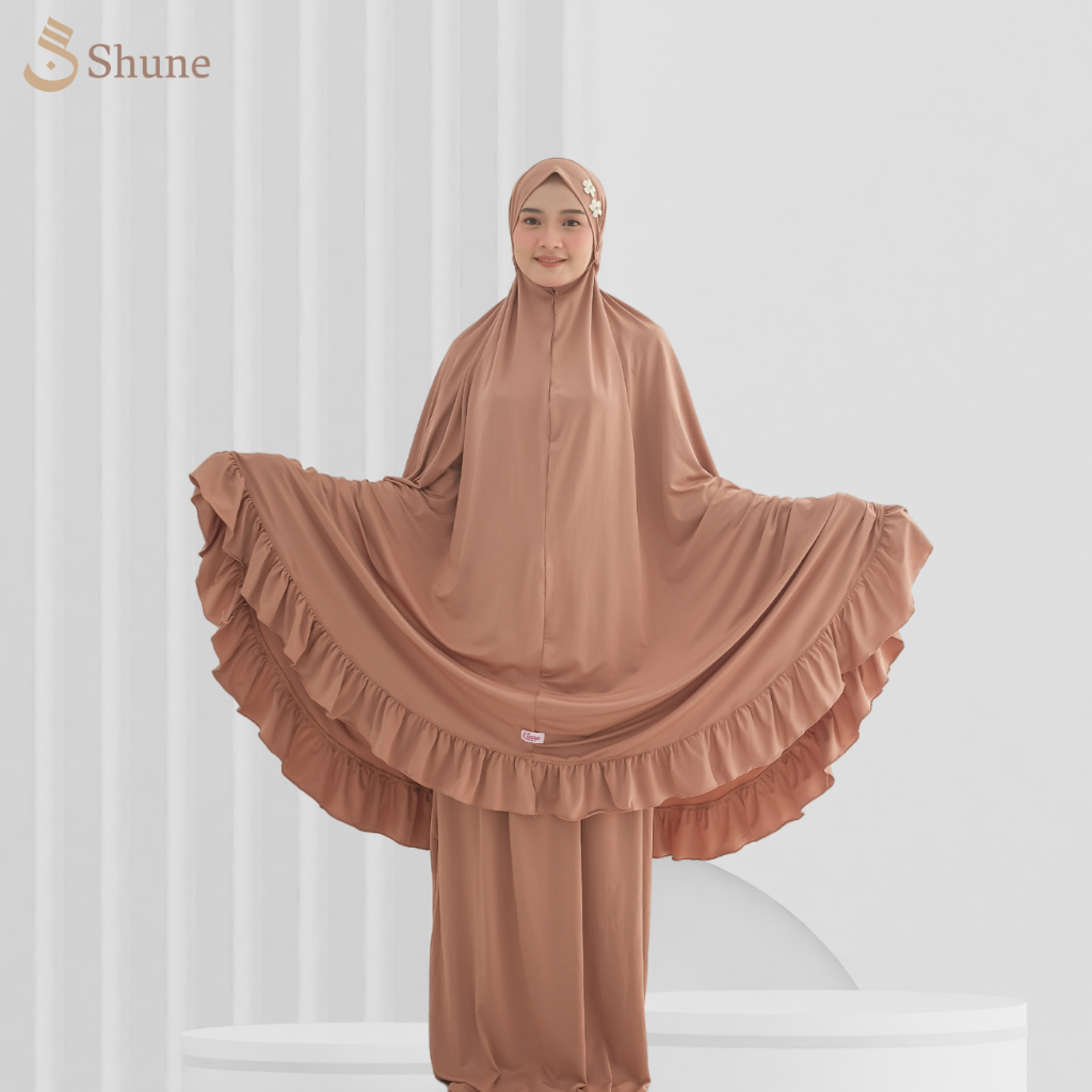 Shune mukena dewasa jersey zoya