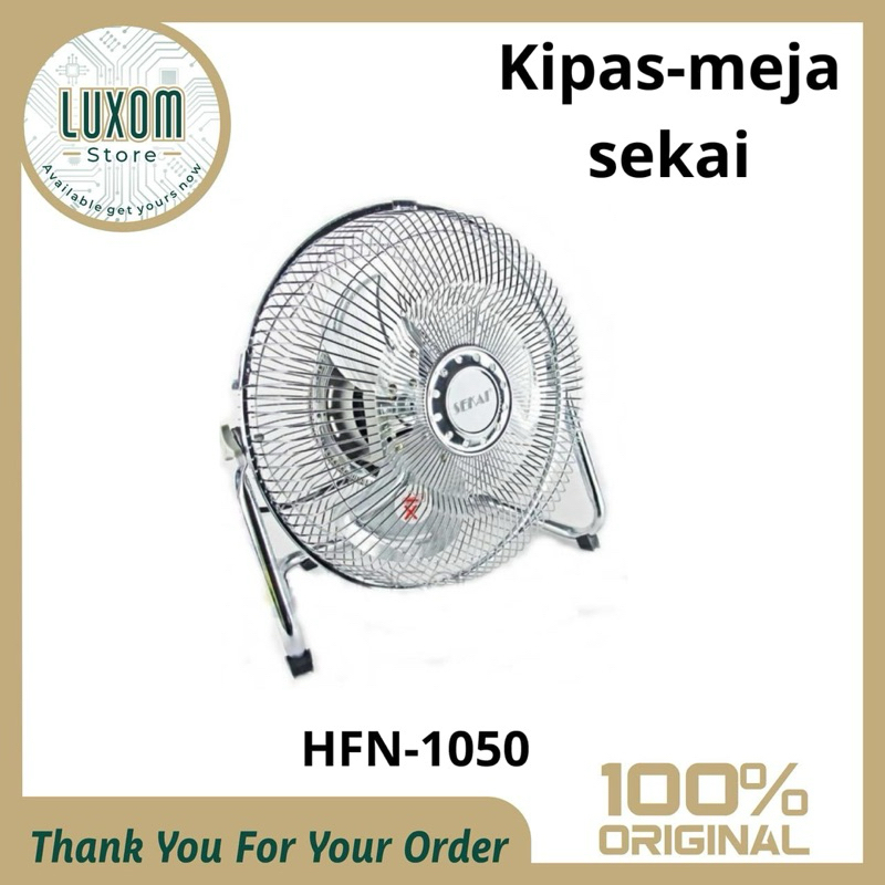 Kipas Angin Sekai Hfn-1050 Meja/10inch/Desk Fan/Sekai hfn-1050