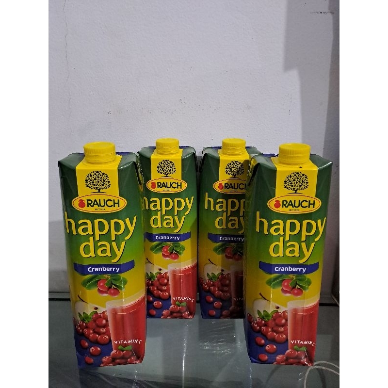 

Canberry Jus Rounch Happy day 1 L exp Maret 2025