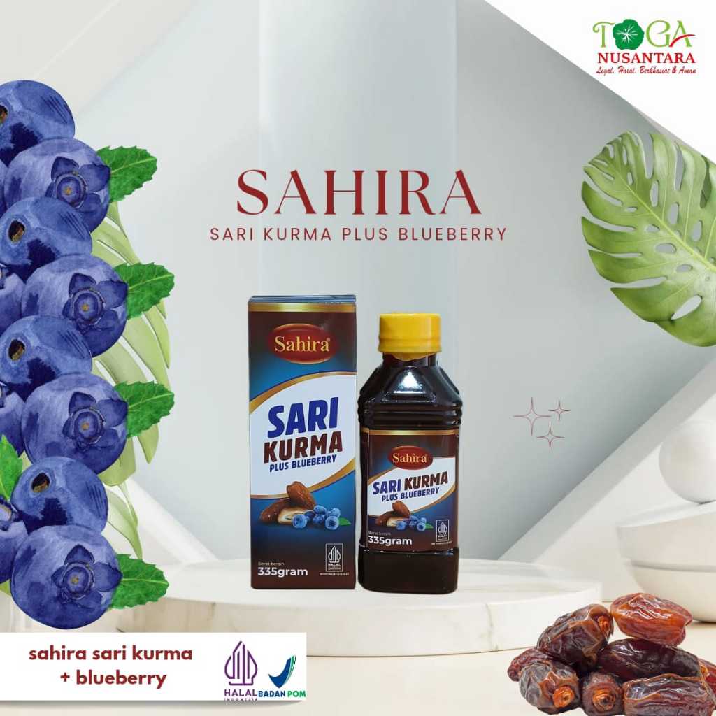 

SAHIRA SARI KURMA PLUS BLUEBERRY