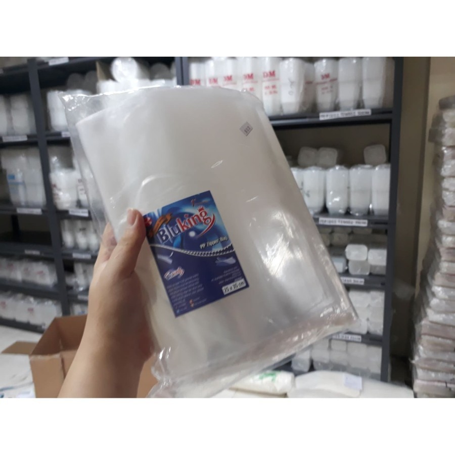 

KLIP PP BENING 25X35 CM - BLUKING 50 MICRON - ISI 100 LEMBAR