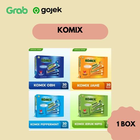 

Komix All Varian 7 Ml - 30 Scahet (1 Box)