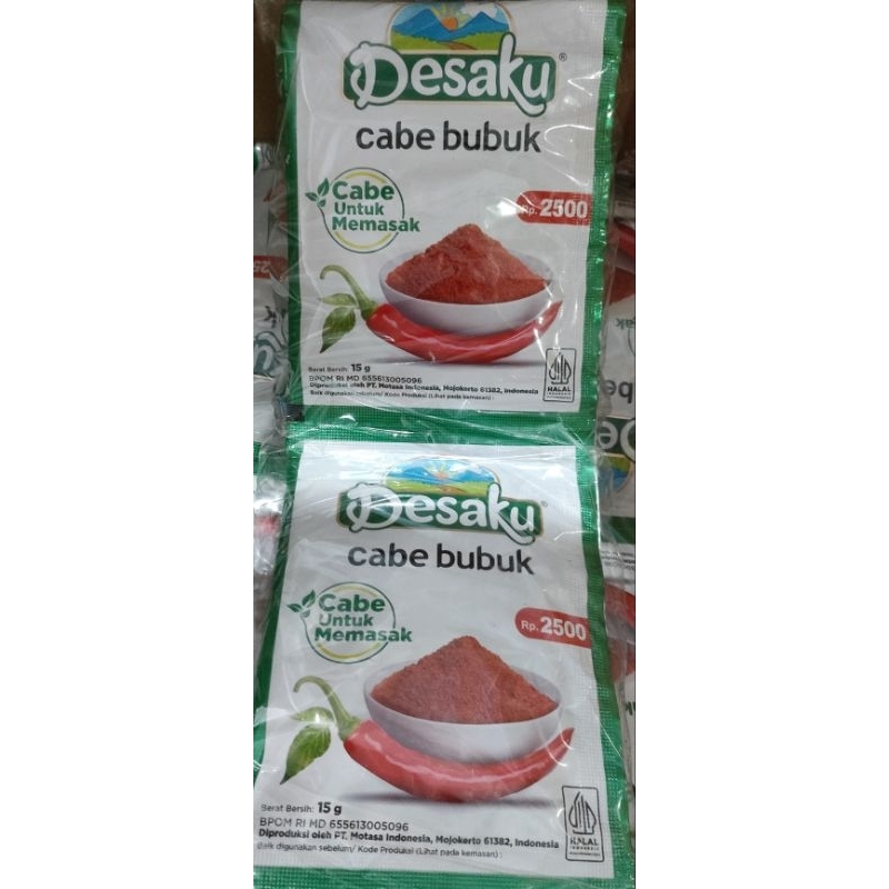 

CABE BUBUK Desaku 15 gr || 1 renceng isi 10 pcs