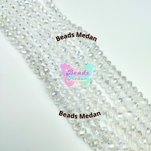 Manik Kristal Ceko 8mm / Mote Ceko / Manik Kristal