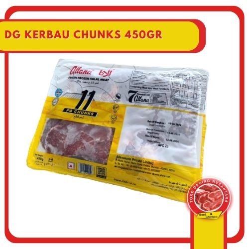 

Daging Kerbau Chunks 450 Gram Frozen