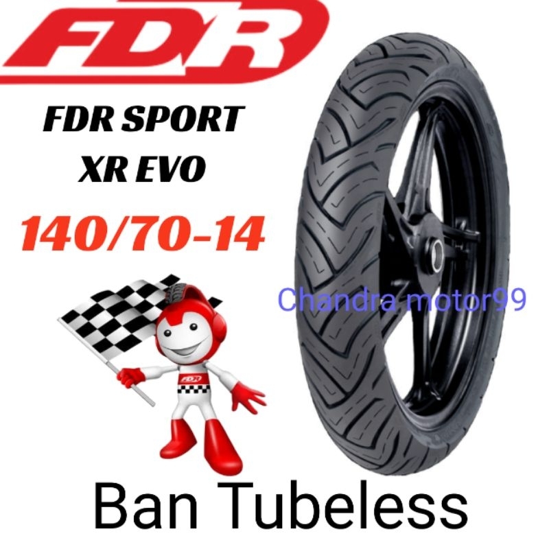 BAN FDR SPORT XR EVO 140/70-14 TUBELESS 140 70 14
