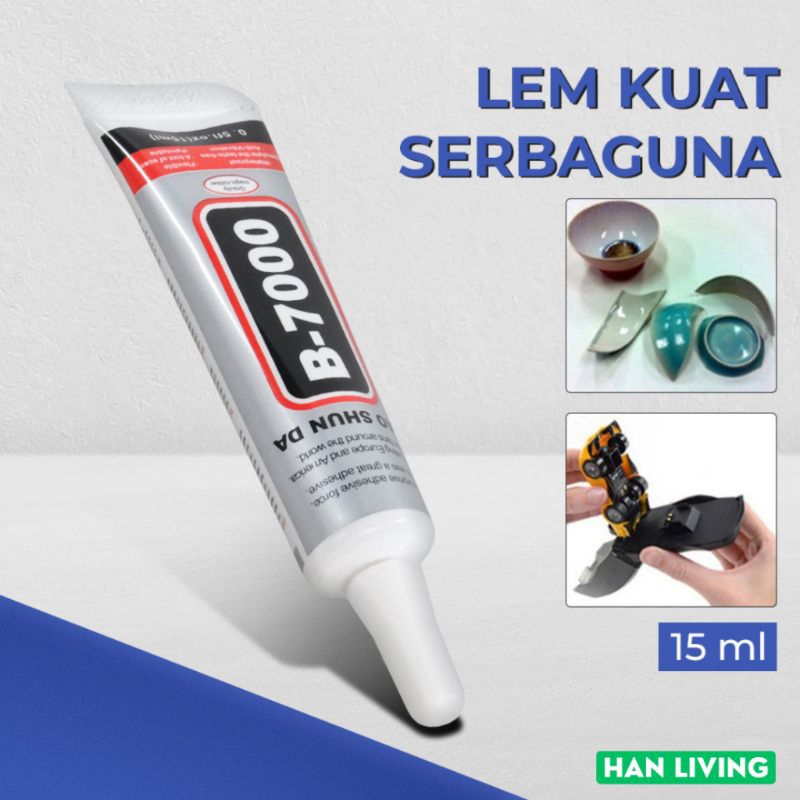 HANLIVING_LEM_SERBAGUNA_BENING_15ml_power_glue_strong/lem_buat_LCD_hp_dll