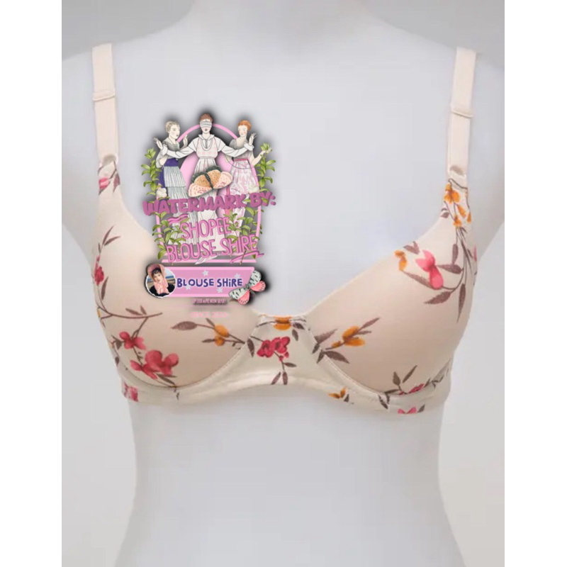 Bra Non-Push Motif Bunga | Bra Nevada