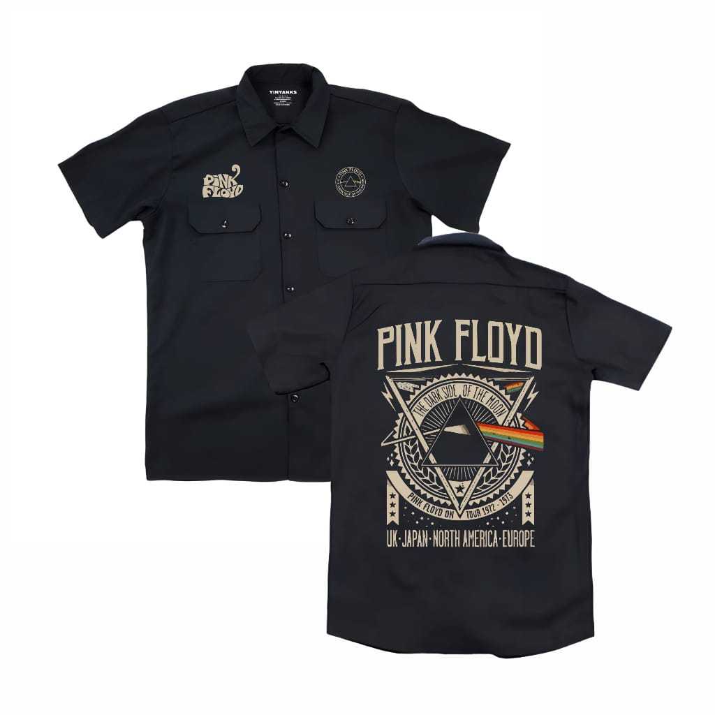 KEMEJA KERJA | WORKSHIRT | PDH | PINK FLOYD | UNISEK | BAJU PRIA | BAJU WANITA | BAJU DISTRO