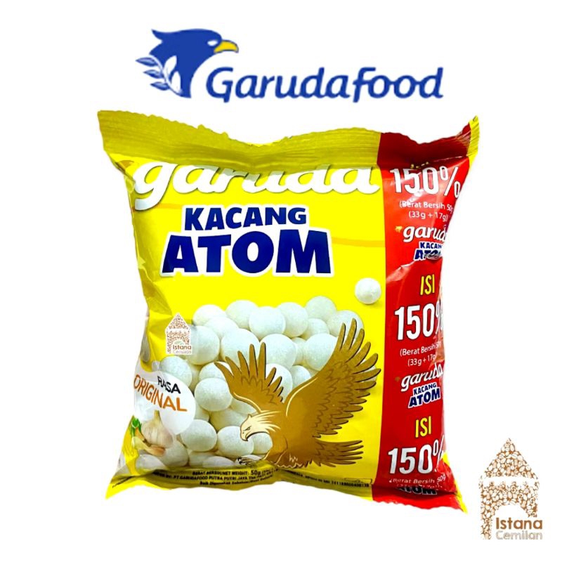 

Kacang Atom Garuda 1 Pcs 30 gr// Snack Garuda Kacang Atom